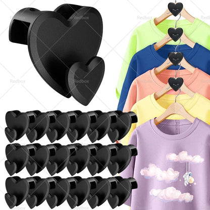 18PCS Space Saving Clothes Hanger Hooks for Organizing Closets