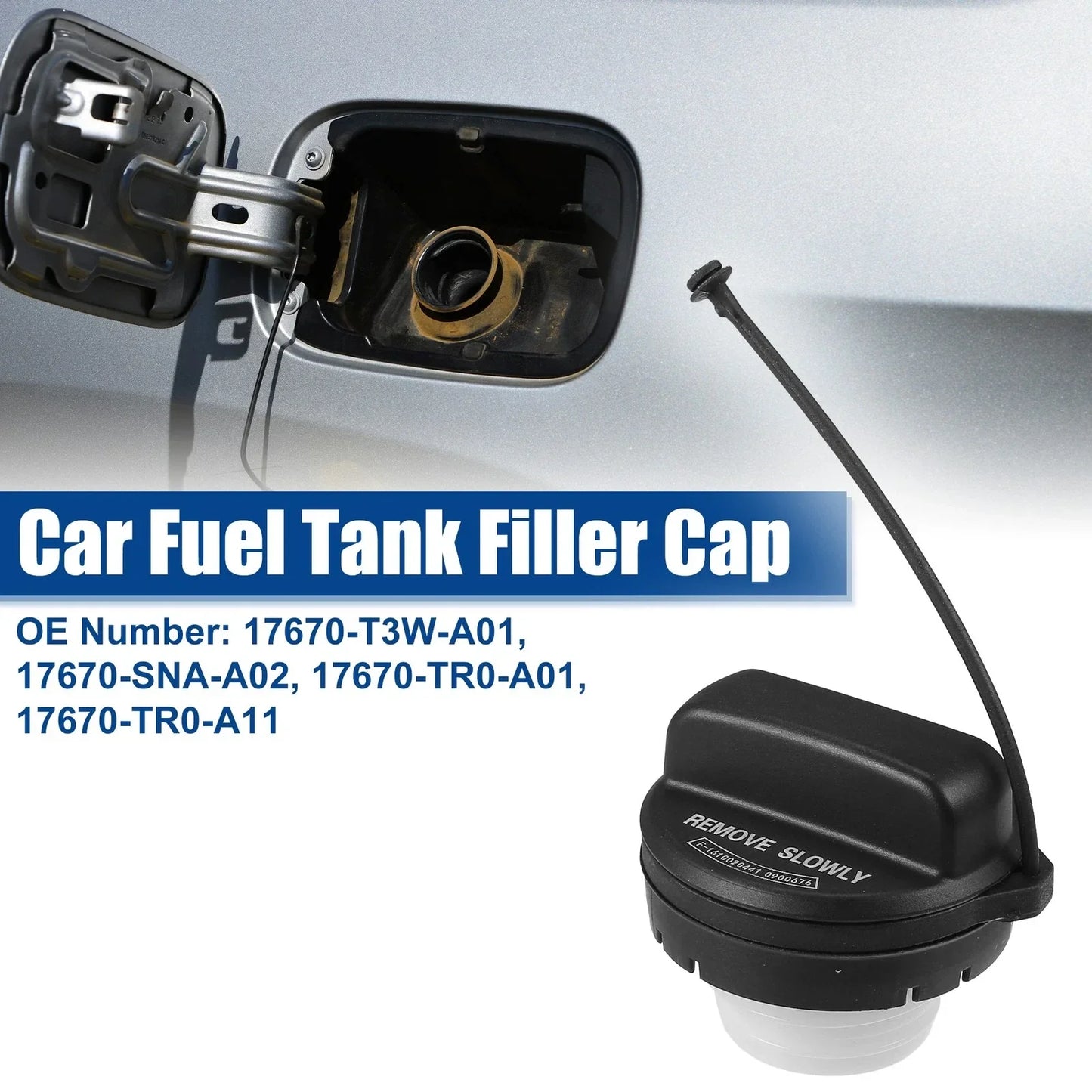Fuel Tank Filler Cap for Honda Civic, Accord (2006-2015)