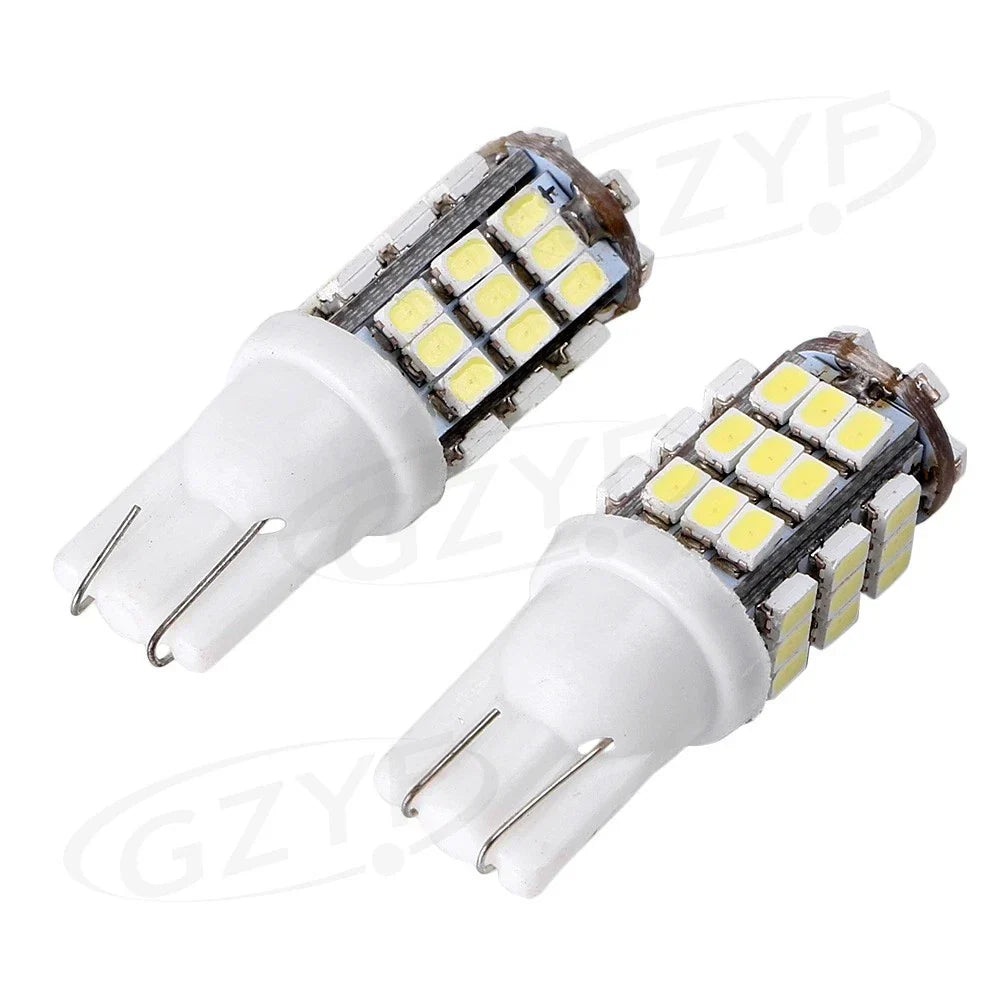 White 12V T10 168 Xenon LED Backup Reverse Lights for Car (6000K)