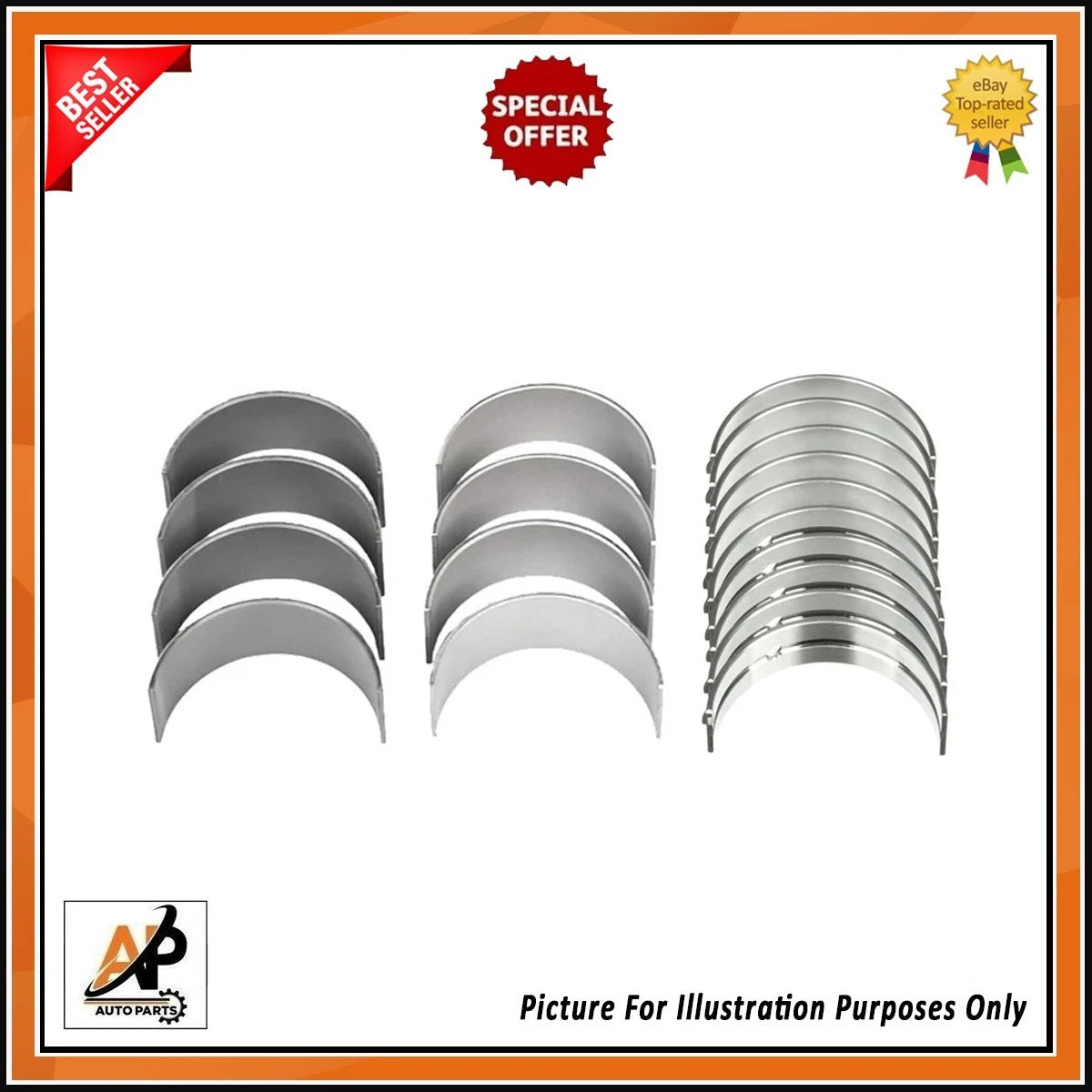 Crankshaft and Bearing Set Replacement for Citroën 2.0 BlueHDi DW10 (2010–2017)