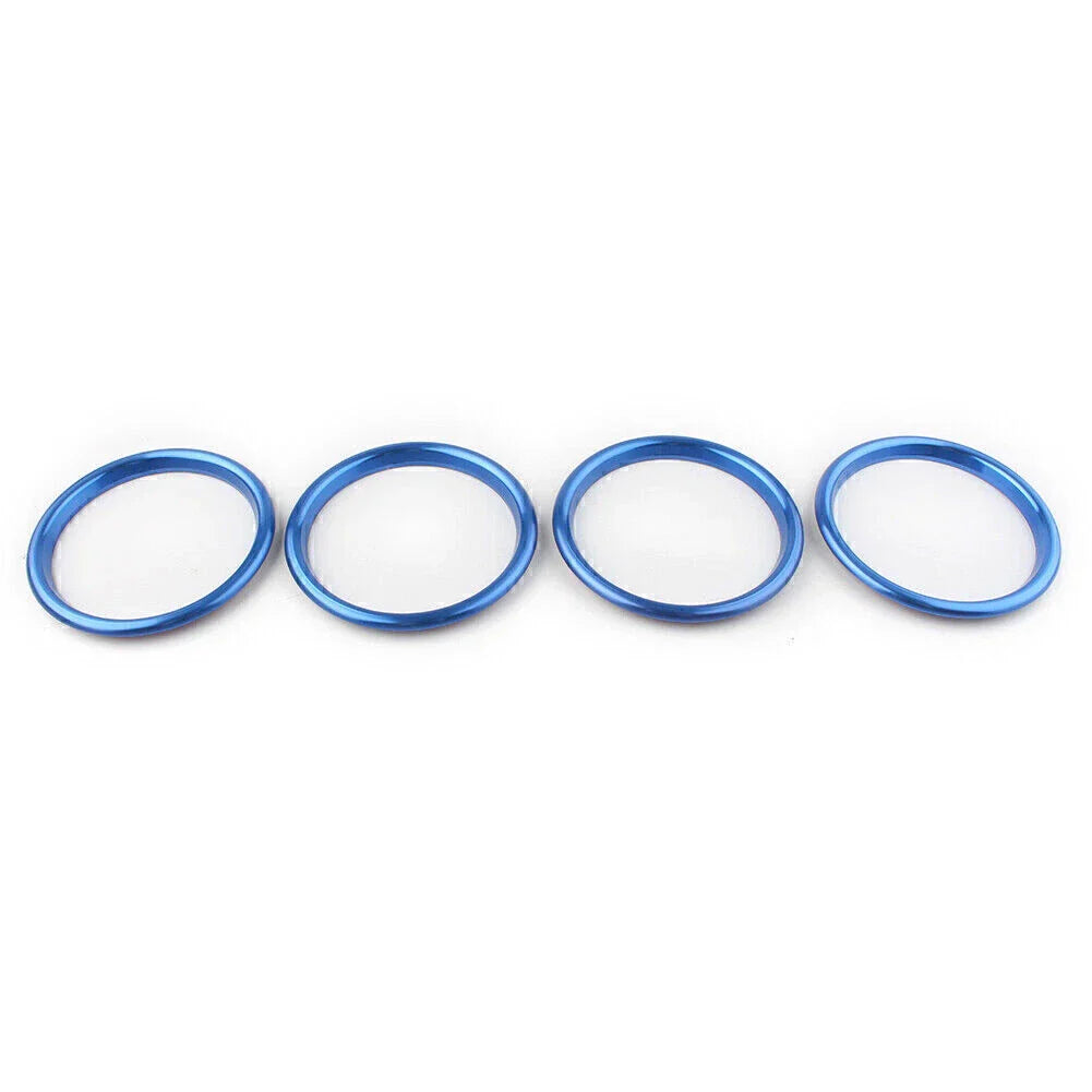 Blue Interior Air Vent Outlet Trim Cover for Audi A3 S3 Q2L (2012-2019)