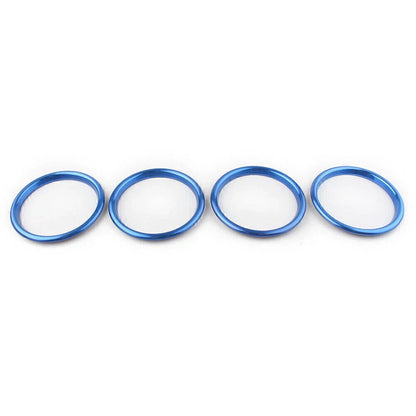 Blue Interior Air Vent Outlet Trim Cover for Audi A3 S3 Q2L (2012-2019)