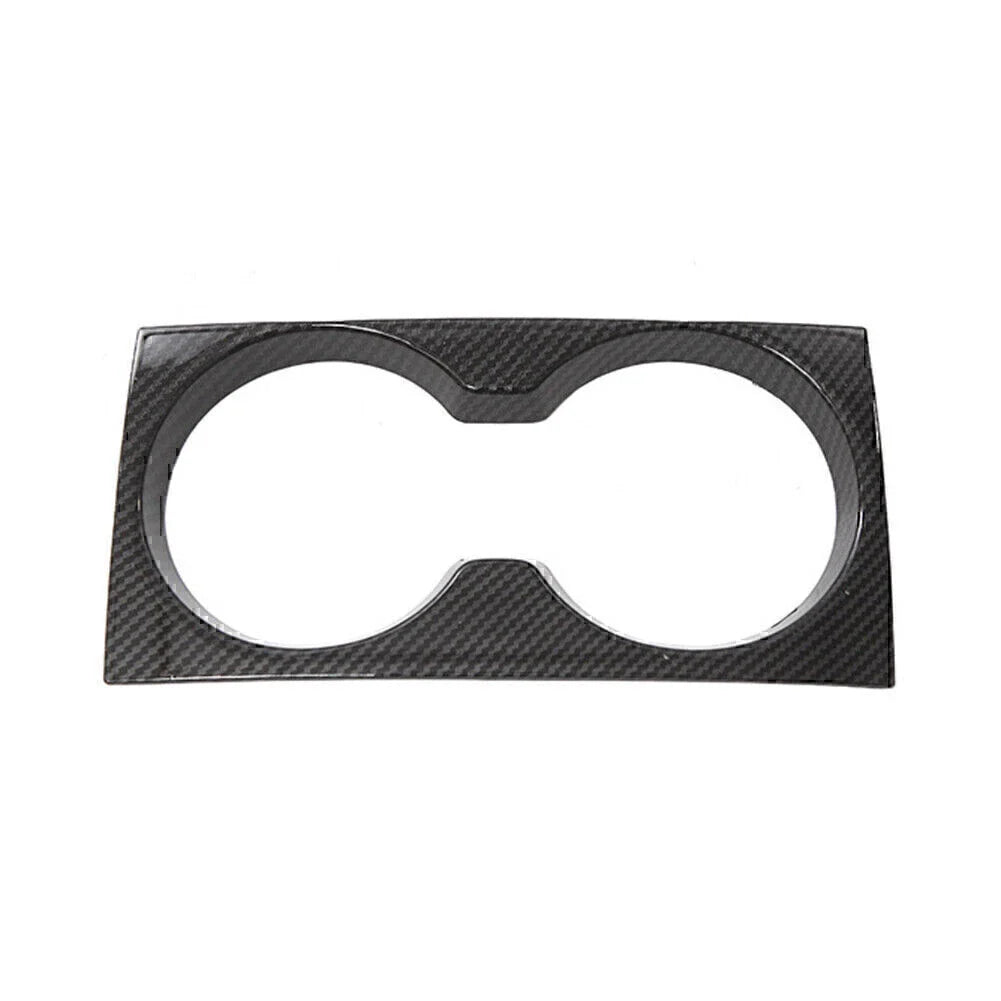 Carbon Fiber Central Console Cup Cover Trim for Mazda 3 (2020-2021)
