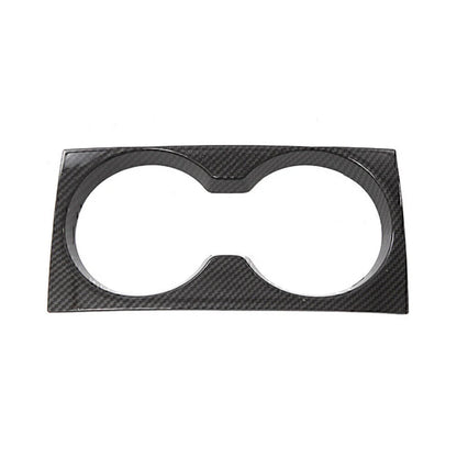 Carbon Fiber Central Console Cup Cover Trim for Mazda 3 (2020-2021)