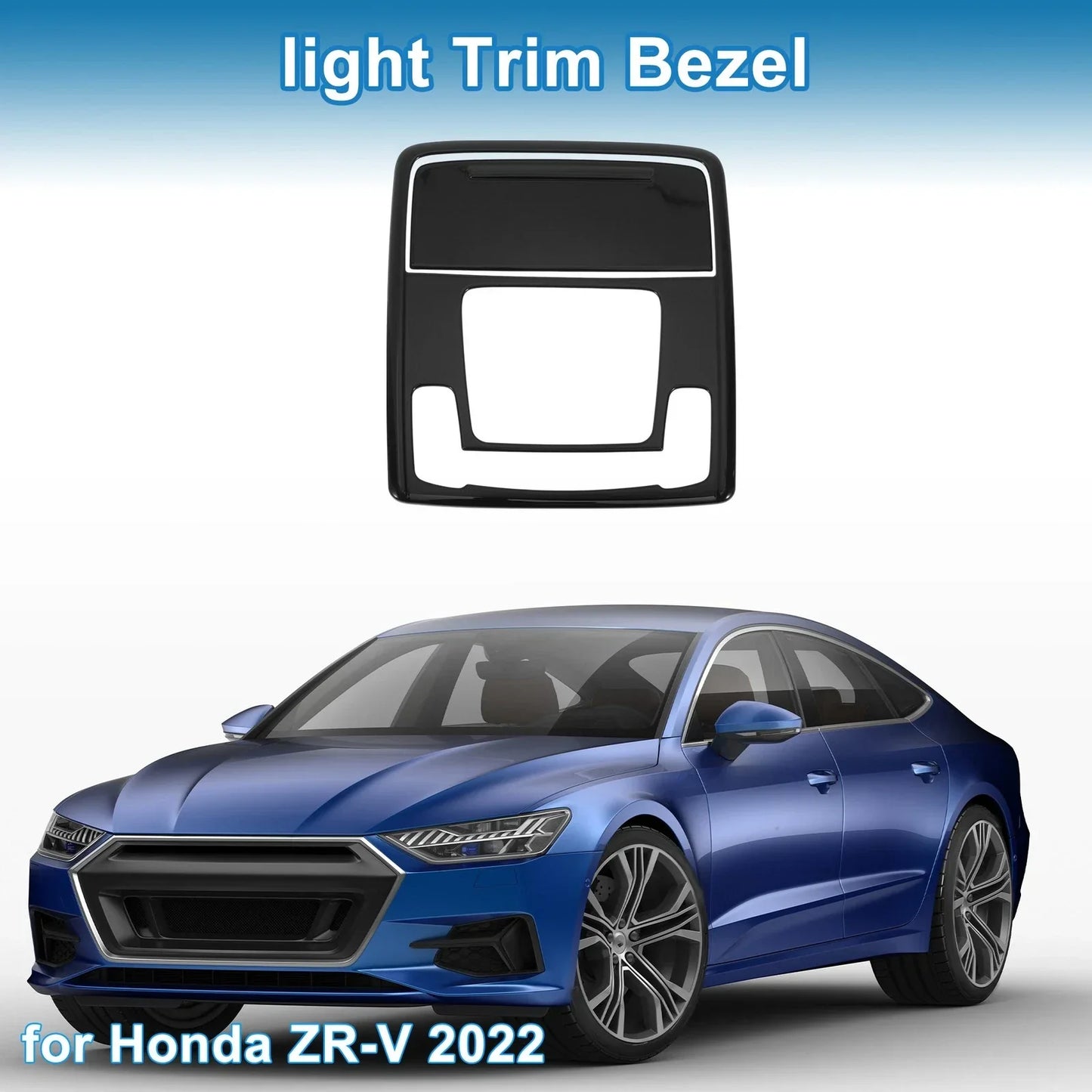 Front Row Light Trim Bezel for Honda ZR-V 2022 Black