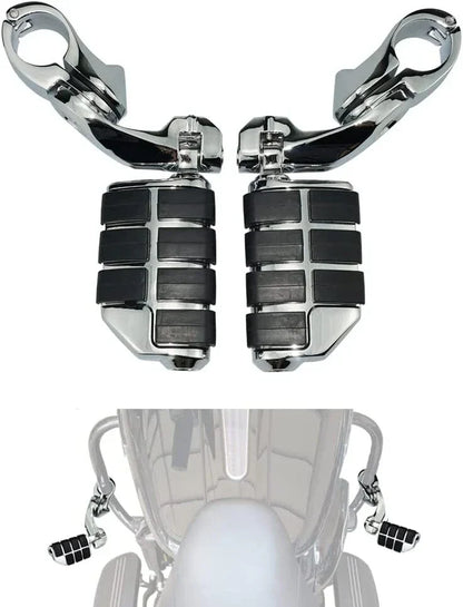 1-1/4" Highway Foot Pegs for Harley Touring Road King Street Glide (2009-2023)