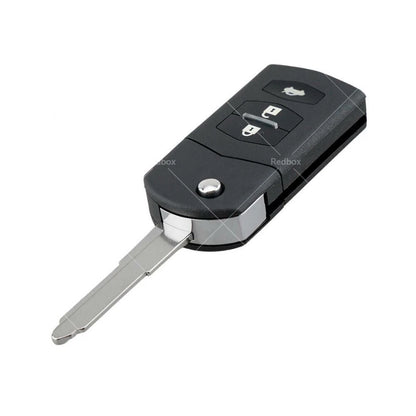 Complete Remote Car Key 433MHz ID63 80Bit Chip 3 Buttons for Mazda 2 3 6 (2003-2023)