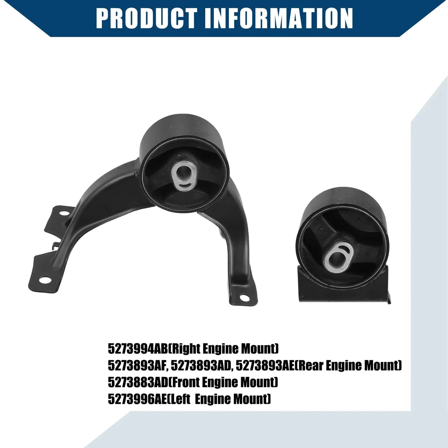 Engine Motor Mount for Dodge Grand Caravan (2011-2017)