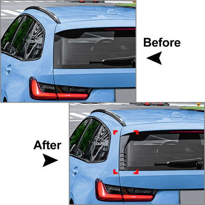 Black Rear Window Spoiler Wing Lip for BMW 3 Series G21 (2019-2024)