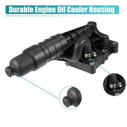 Engine Oil Cooler Housing with Gasket for Mercedes-Benz (2002-2012)