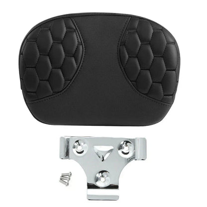 Black Passenger Sissy Bar Backrest for Harley Electra Street Road King (2009-2023)