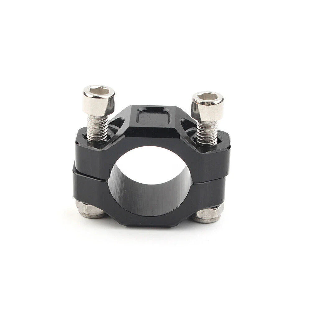 1x Black CNC Rotating Clamp for Brake Clutch Perch 22mm 7/8" Handlebar