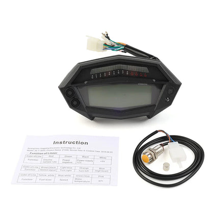 Digital Tachometer Speedometer Odometer for Kawasaki Z1000 (2003-2023)