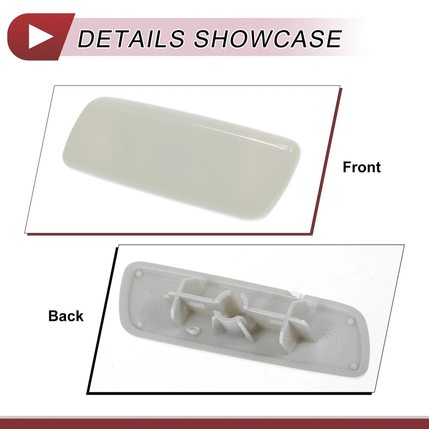 Front Left Washer Nozzle Cover for Lexus RX350 (2010-2013) - Unpainted 1 x Cap