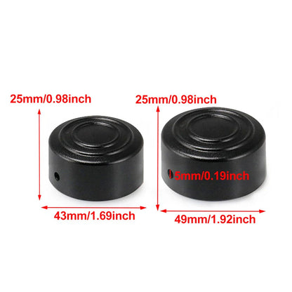 Aluminum Rear Axle Cap Nut Covers for Harley Sportster S (2021-2022)