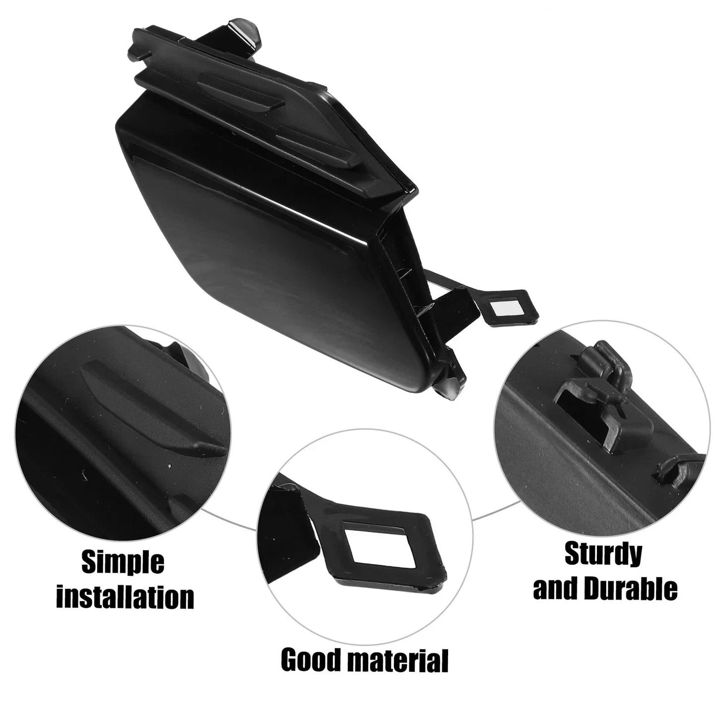 Front Right Bumper Tow Hook Cover for Mercedes-Benz GLC 43 AMG (2016-2023)