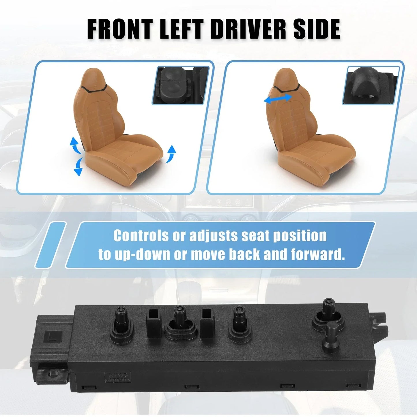 Power Seat Switch for Acura MDX, RDX, TL (2004-2018) - 2 x Switches