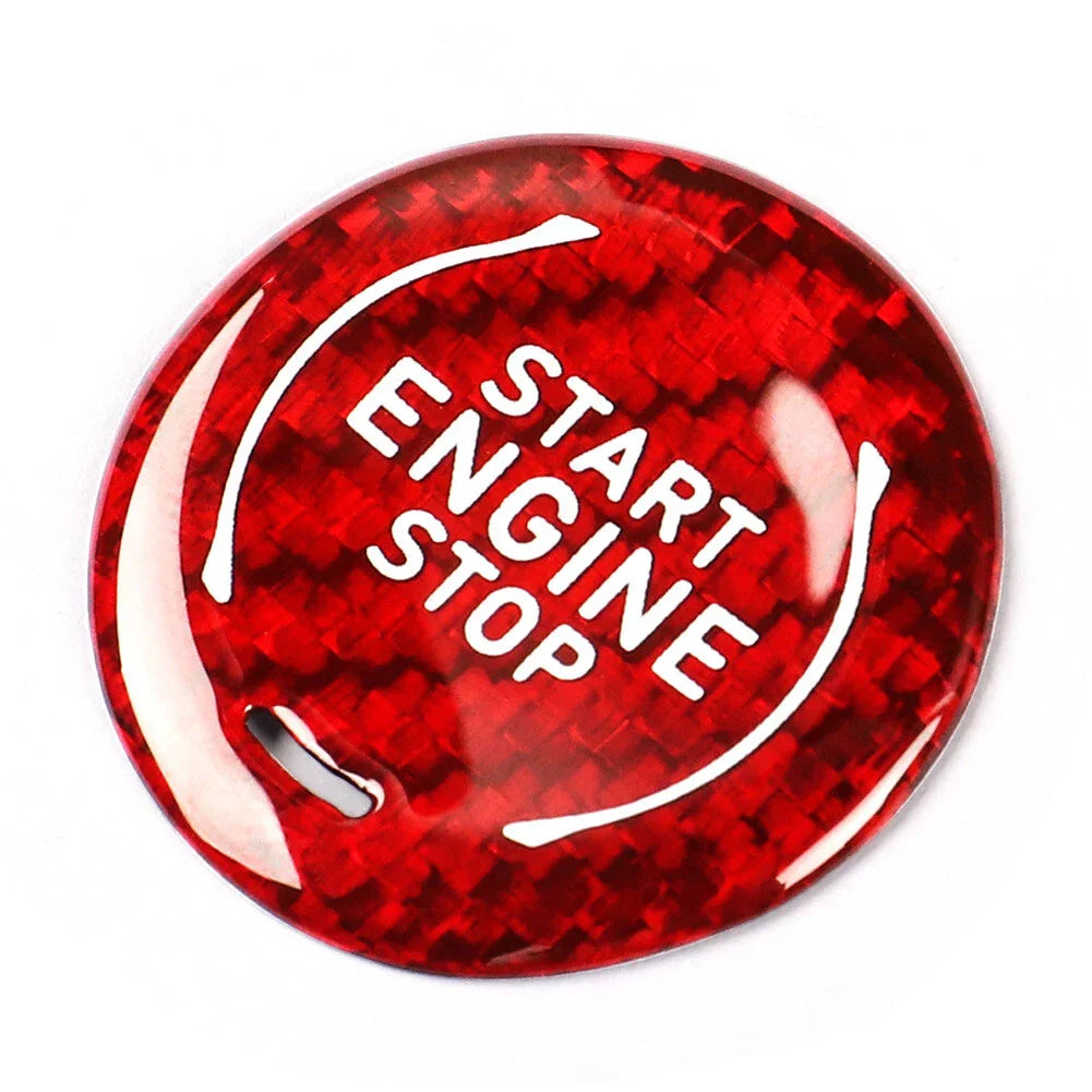 Red Engine Start Stop Button Trim for Cadillac XT4 XT6 CT5, Chevrolet, GMC