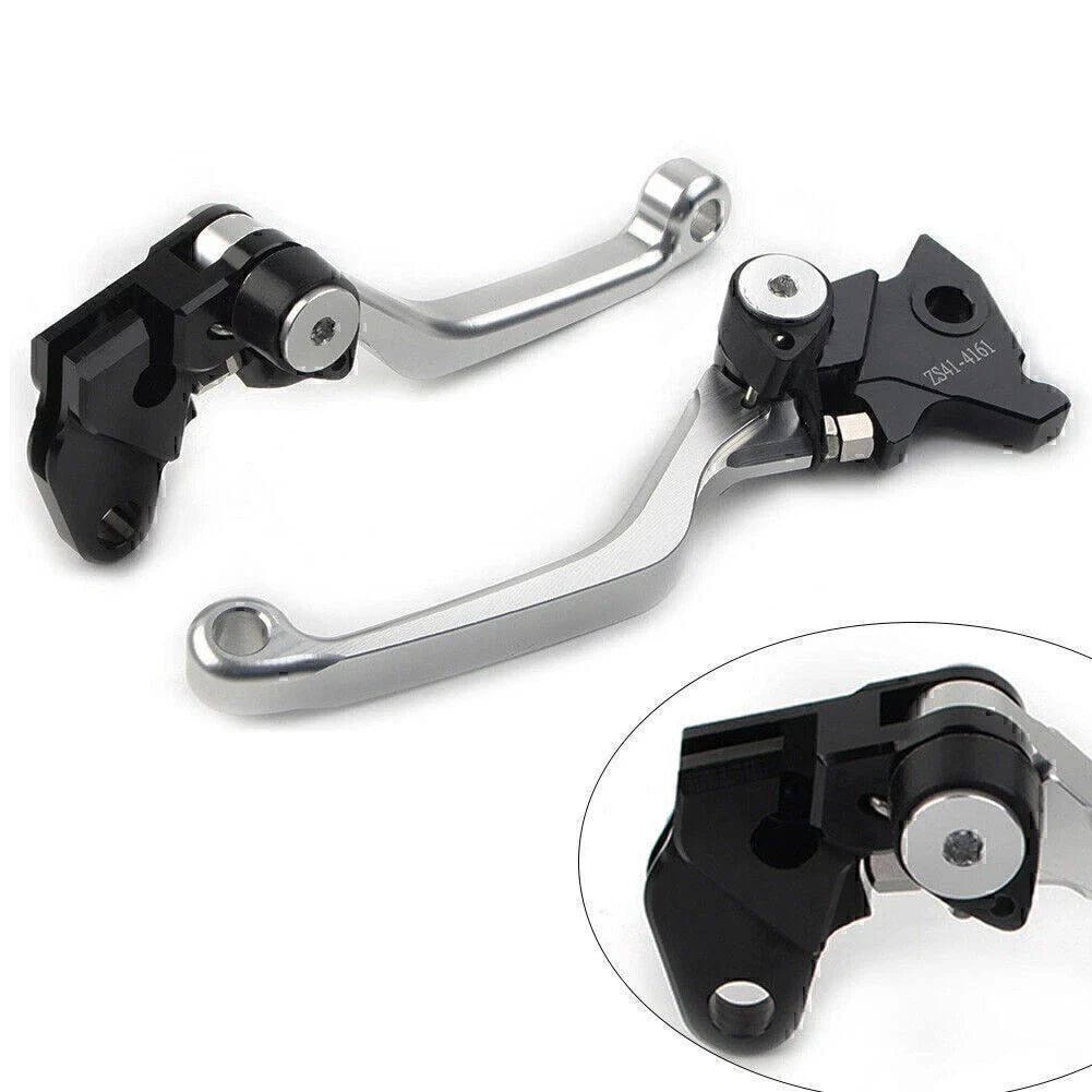 CNC Silver Disc Brake Clutch Levers for Yamaha TTR125L/LE/LW (2000-2020)