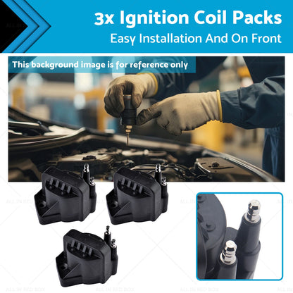3 x Ignition Coil Packs for Holden Caprice Commodore Statesman (2006-2017)
