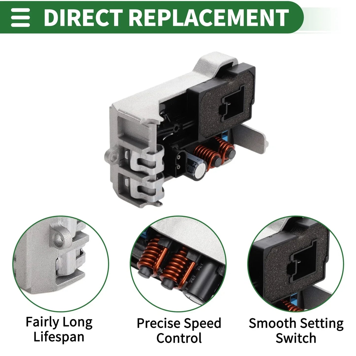 HVAC Blower Motor Resistor for Mercedes (A-Class, C-Class, E-Class)