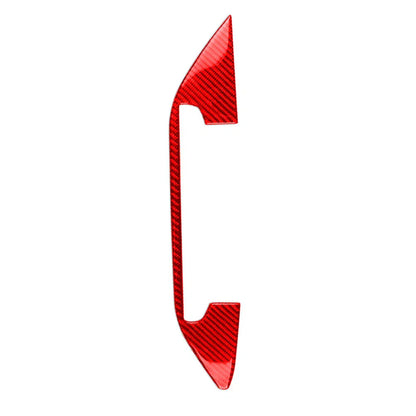 Red Center Console Navigation GPS Panel Cover Trim for Kia Stinger (2018-2023)