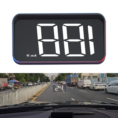 M2 Head Up White Digital Speedometer GPS HUD for Car