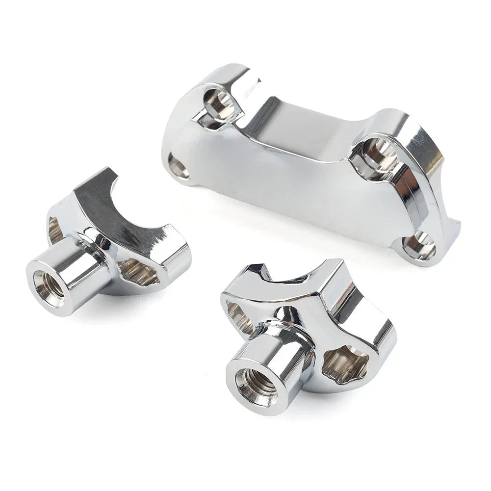 7" Handlebar Risers Top Clamp for Harley Dyna Softail Sportster