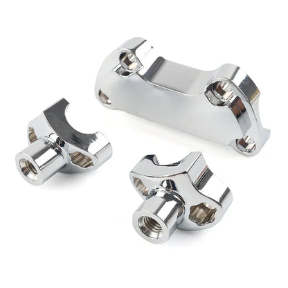 7" Handlebar Risers Top Clamp for Harley Dyna Softail Sportster