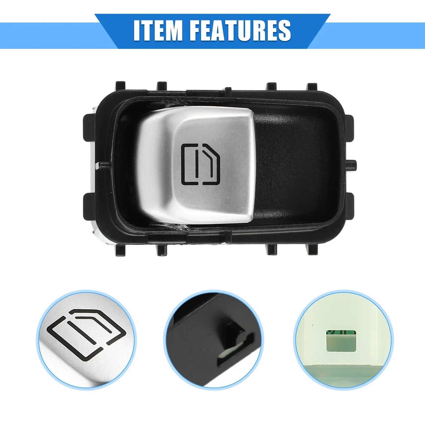 Window Control Switch for Mercedes-Benz C-Class W205, GLC 2015-2020