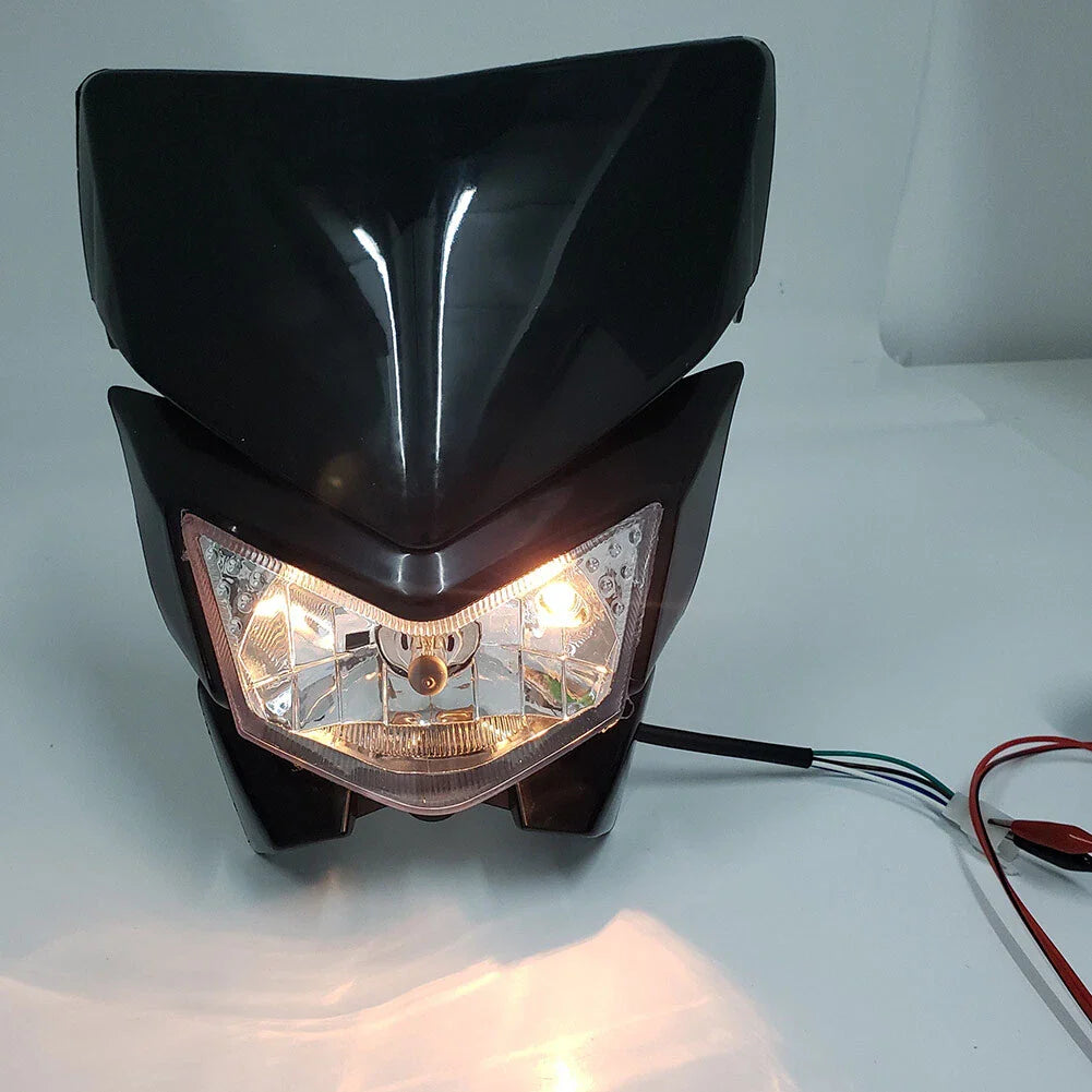 12V 35W Front Headlight for Motorcycle MX Enduro Dirt Trail Bike 250cc