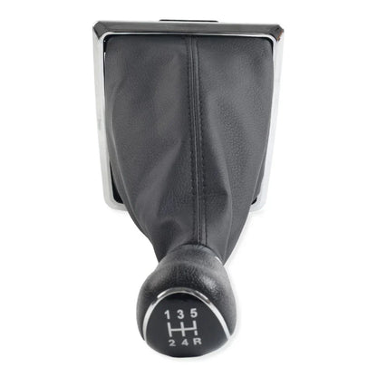 5/6 Speed Gear Knob with Leather Boot for Ford Focus Mk2 (2005-2012)
