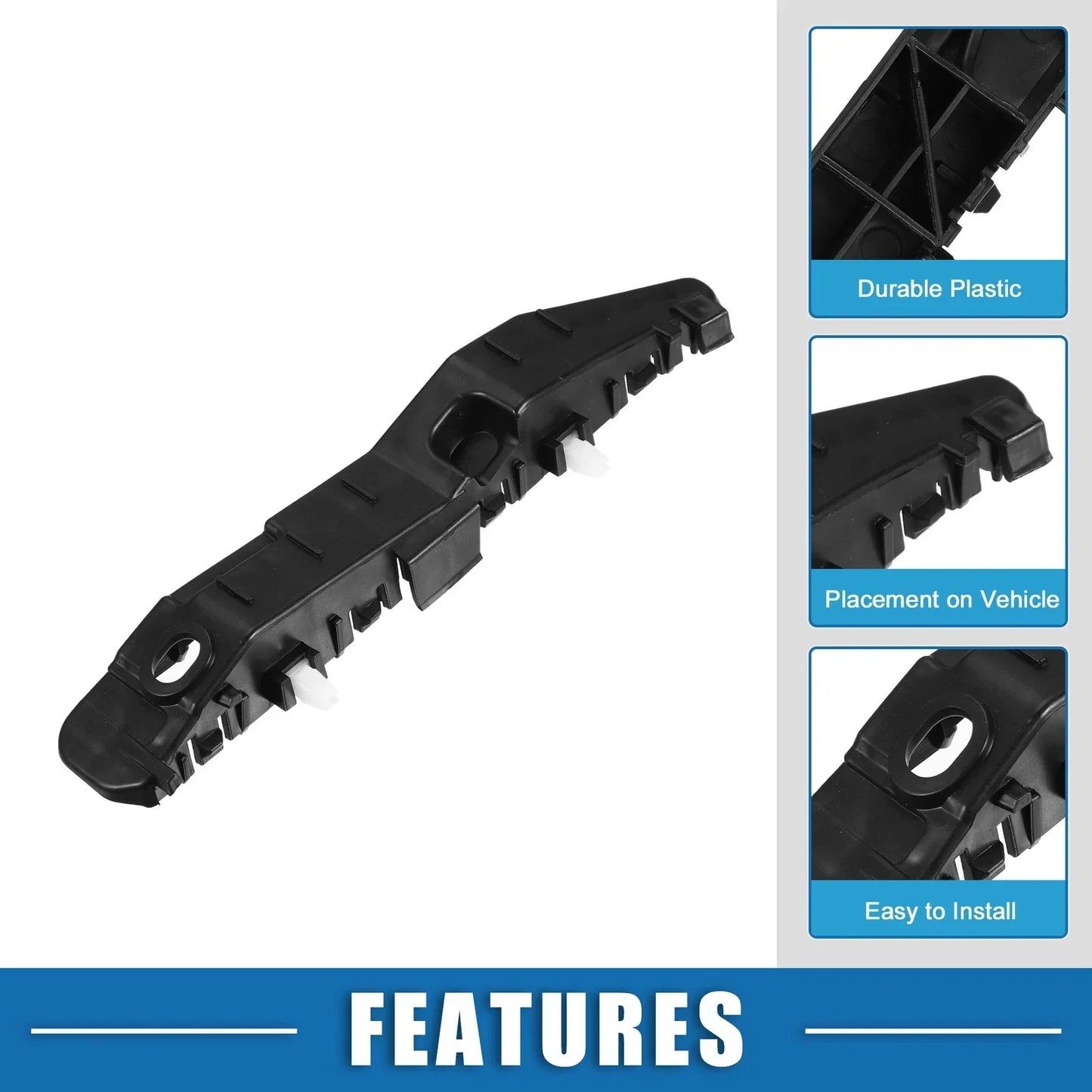 Left Driver Side Bumper Bracket for Hyundai Sonata (2015-2017)