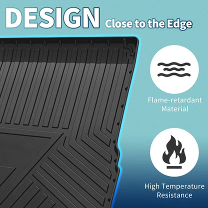 Flat Face Cargo Liner Rear Trunk Mat for Porsche Macan (2014-2024) 1 x TPE