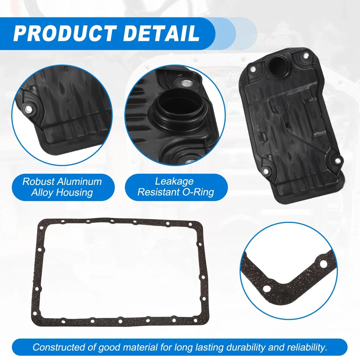 Transmission Filter Oil Pan Gasket Kit for Lexus GS250 (2013-2015)