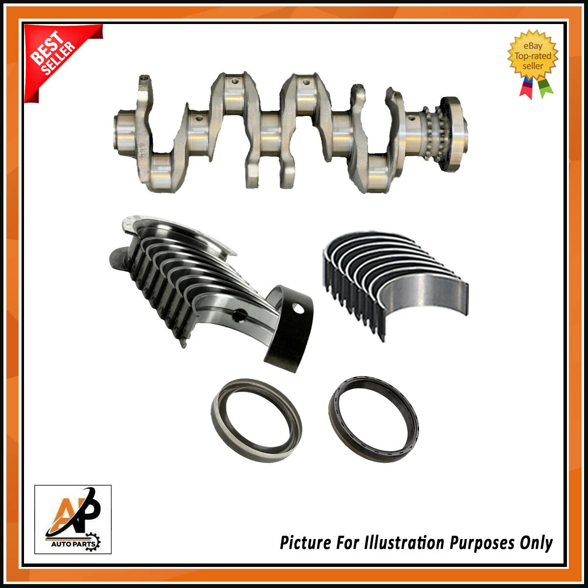 Crankshaft Replacement Kit for BMW N47D20 2.0L Diesel (2011–2018)