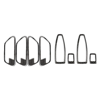 8 Pcs Car Door Panel Trim for BMW 3 Series F30 GT F34 (2013-2019)