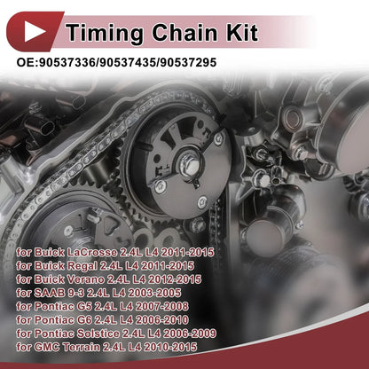 Timing Chain Kit for Buick LaCrosse, Verano, Regal & Chevrolet (2010-2017)