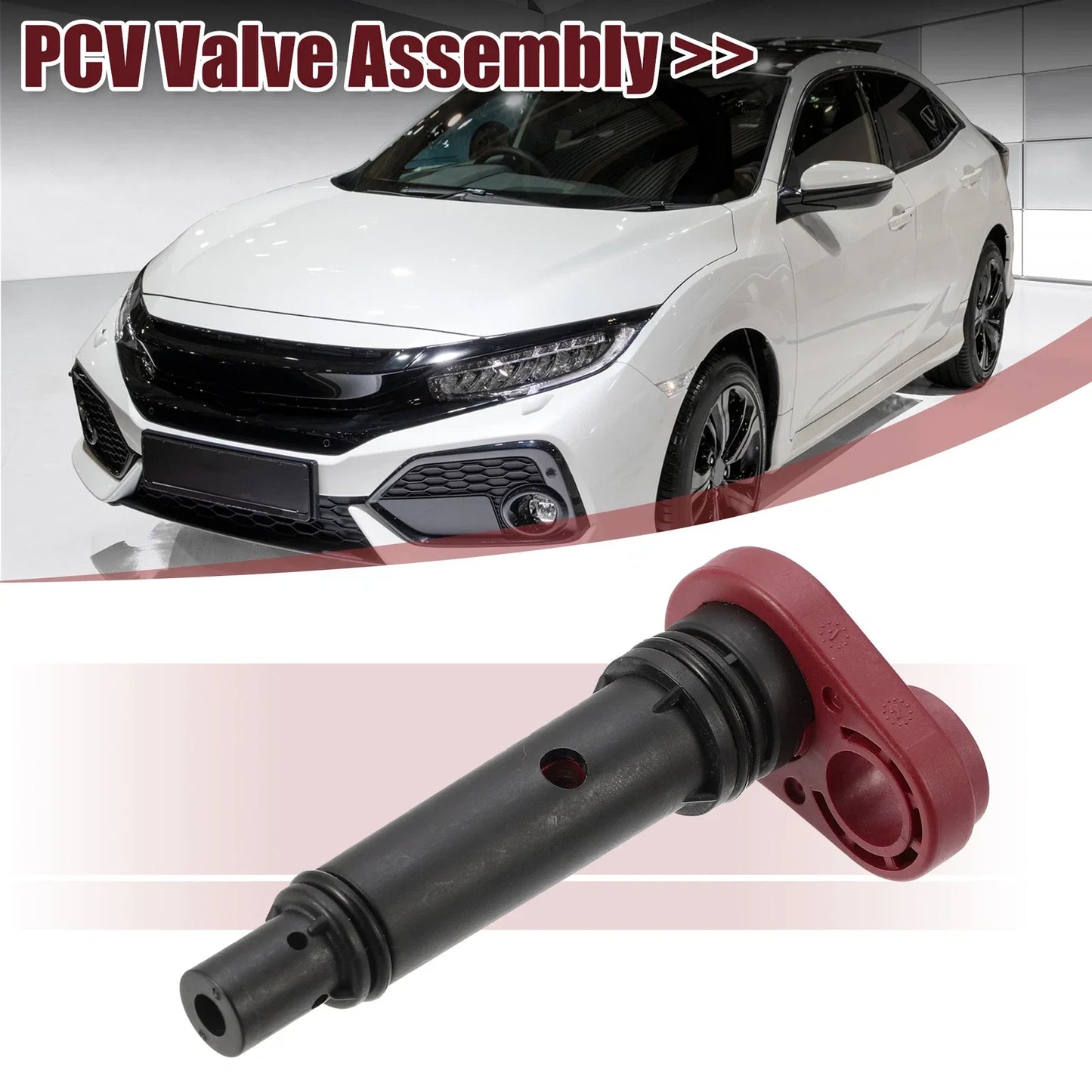 PCV Valve Assembly for Honda Accord Civic CR-V Acura ILX TLX (2013-2023)
