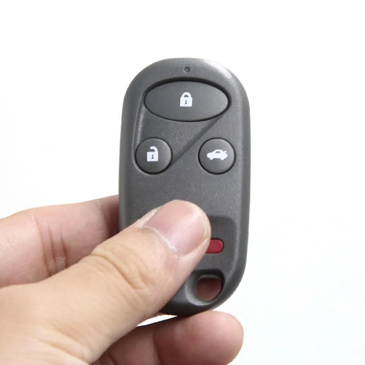 Replacement Key Fob Shell Case for Honda Accord 4 Button Black