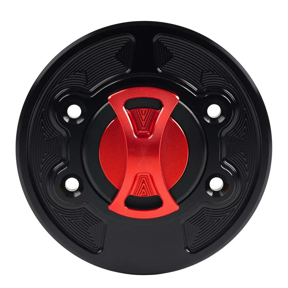 Red Fuel Gas Tank Cap Cover for BMW S1000RR, S1000R, HP2 SPORT (2010-2016)