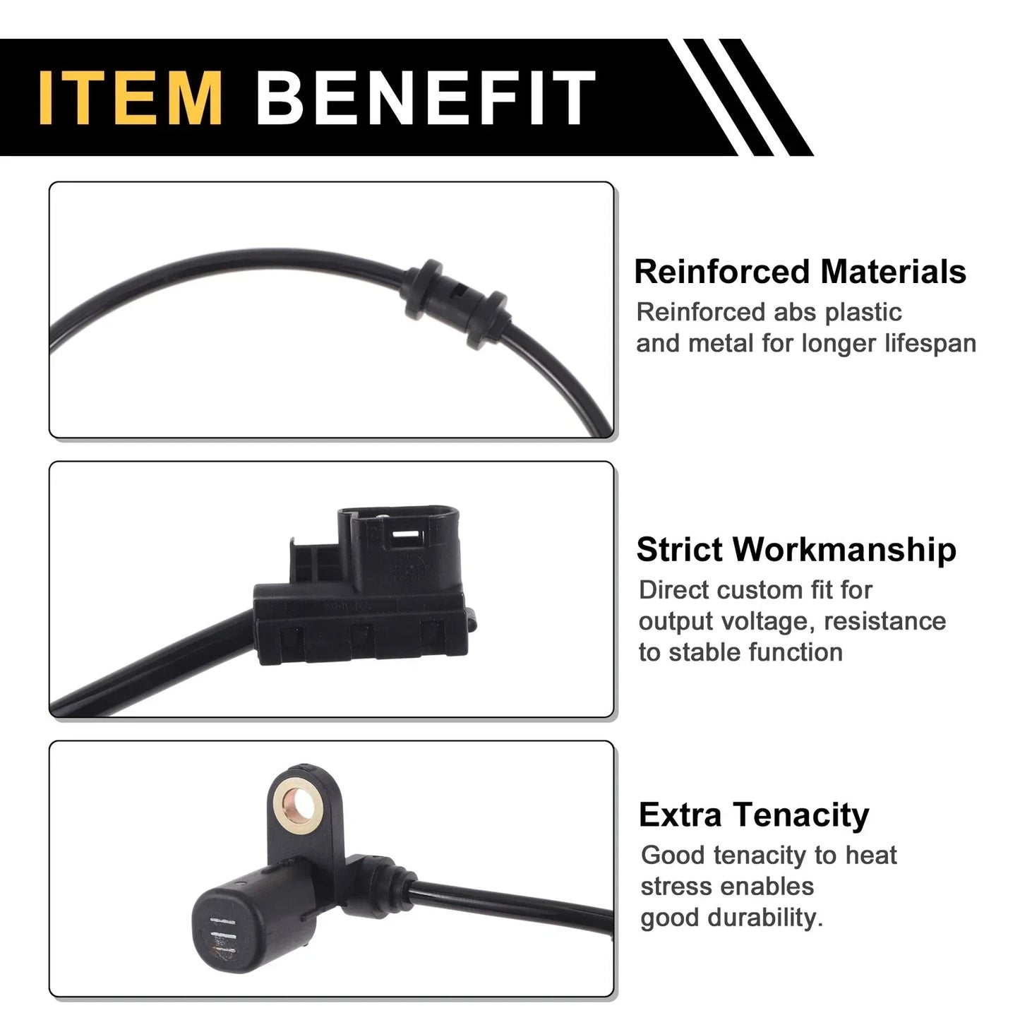 ABS Wheel Speed Sensor for Mercedes-Benz W202 (1996-2000)