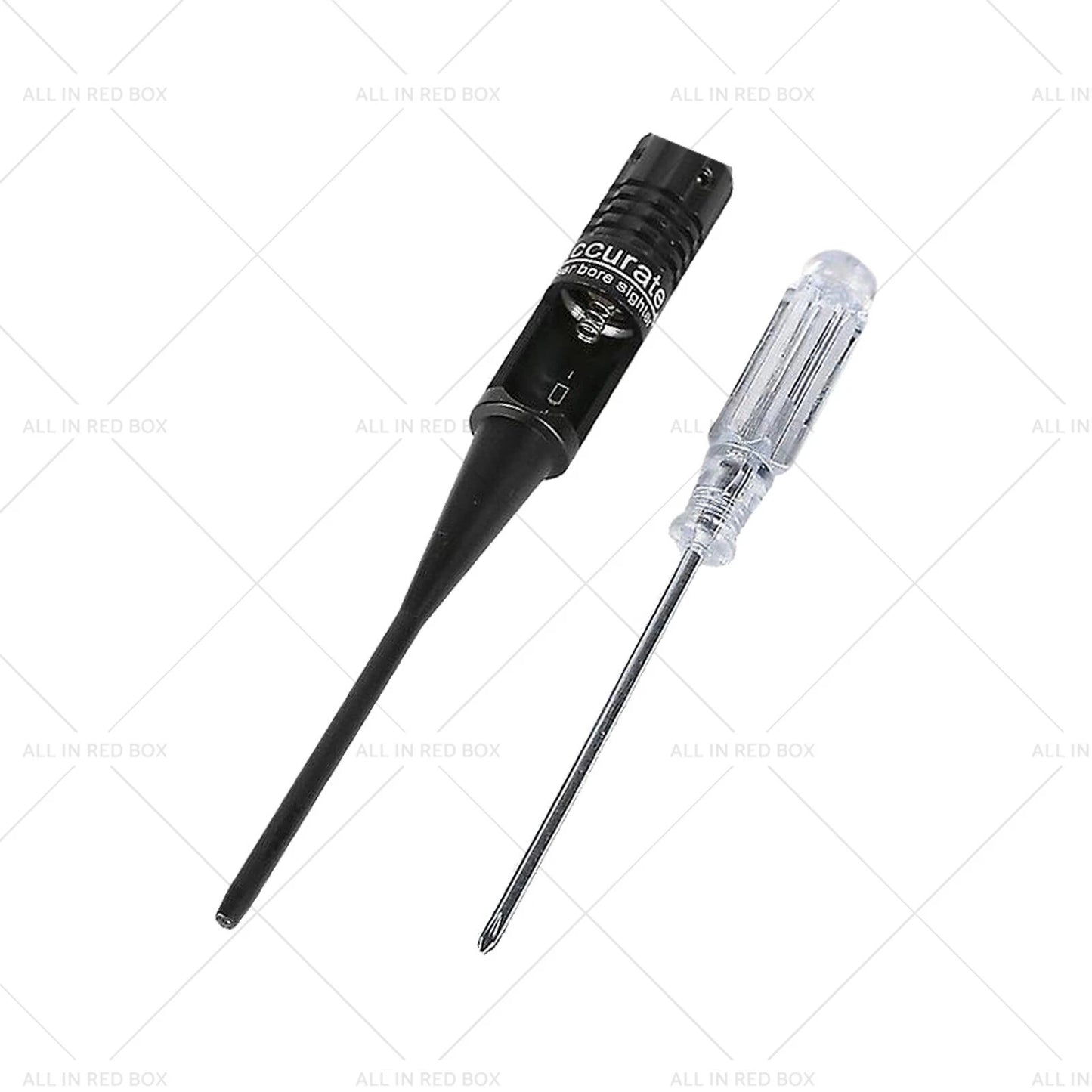 Hunting Red Dot Laser Bore Sight for .22 to .50 Caliber Rifles
