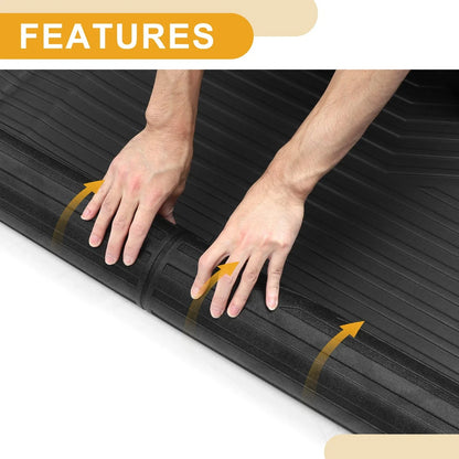 Cargo Liner Rear Trunk Mat for Honda CR-V 5 Seat (2017-2022) Stripe Pattern TPE