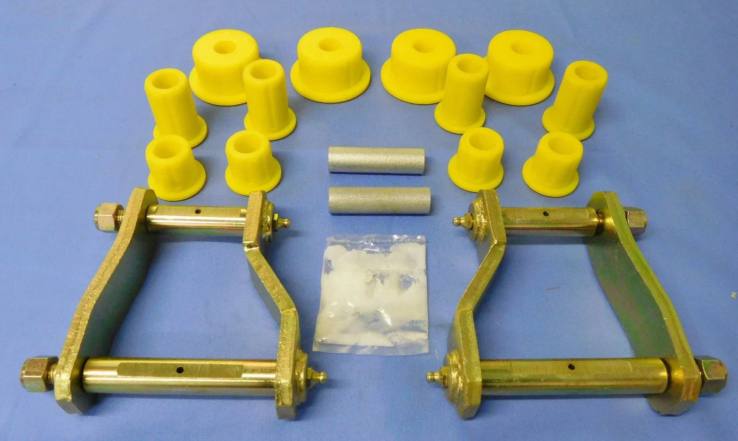 Greasable Spring Shackle & Poly Bush Set for Ford Ranger PX 2WD (2011-2018)