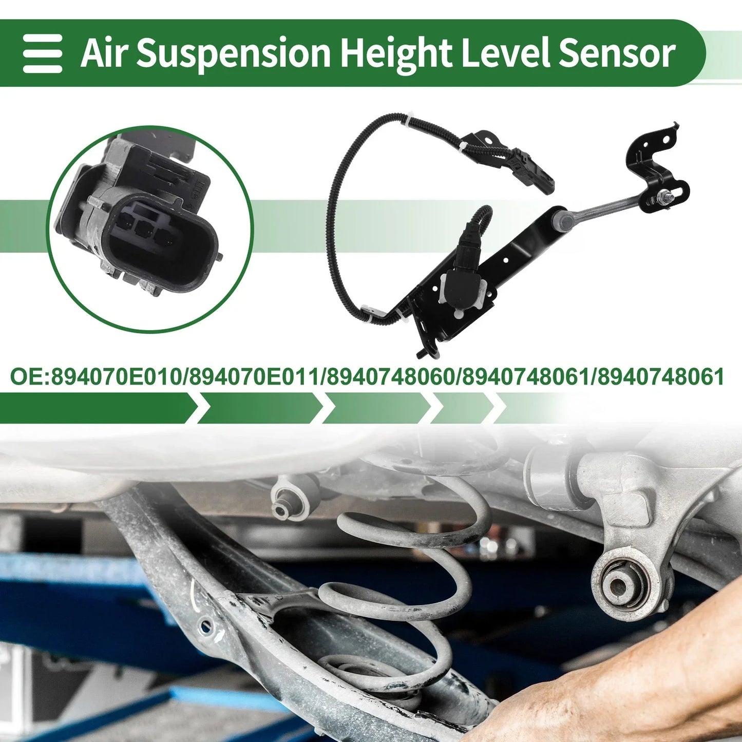 Air Suspension Ride Height Level Sensor for Lexus RX350 (2007-2015)