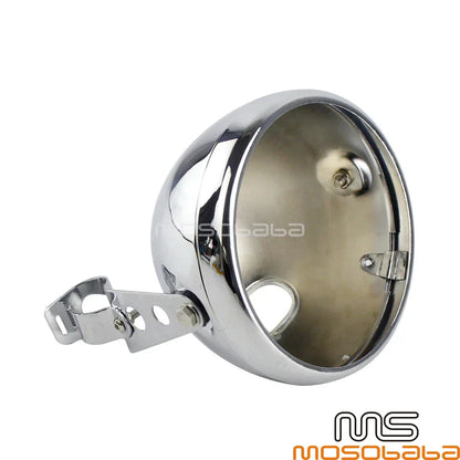 7" Round LED Headlight Mounting Housing for Harley & Honda
