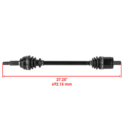Caltric Front Left CV Axle Replacement for John Deere HPX 4X2 4X4 Diesel (040001–090000)
