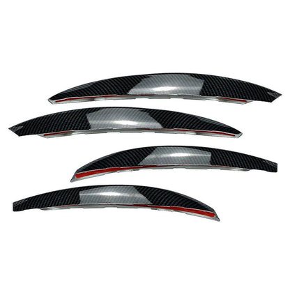 Front Bumper Splitter Fins Spoiler Canards for Mercedes Benz C-Class (2022-2023)