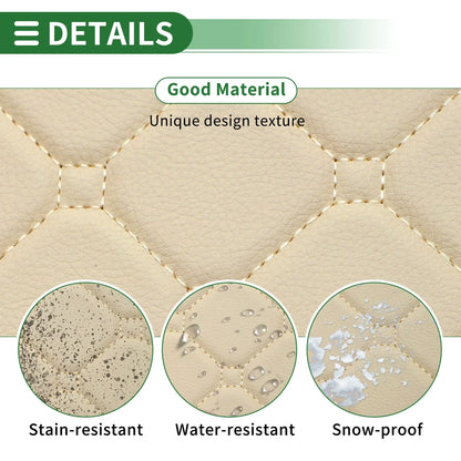 Cargo Liner Rear Trunk Mat for Honda CR-V 2007-2011 3D Circular Pattern Beige